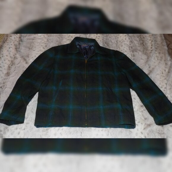 Pendleton 100% Virgin Wool Plaid Jacket - Picture 2 of 15